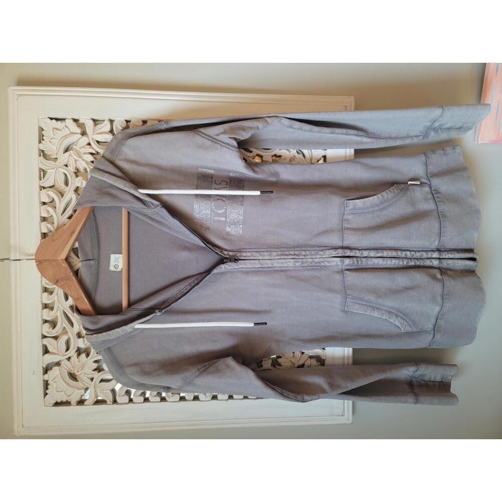 TOMS Women's Gray Zip-Up Hoodie